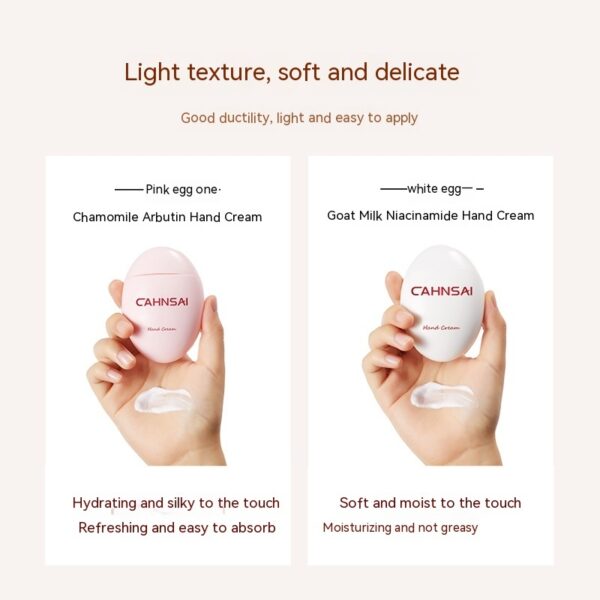 "Goat's Milk Nicotinamide Hand Cream – Moisturizing & Anti-Chapping" - Image 7