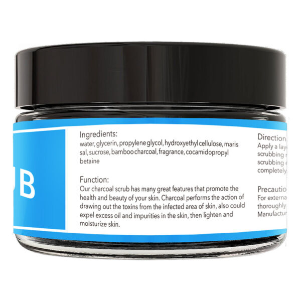 "150g Bamboo Charcoal Exfoliating Scrub & Dead Skin Remover" - Image 5