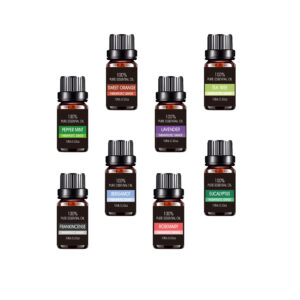 Organic Essential Oils Aromatherapy Gift Set