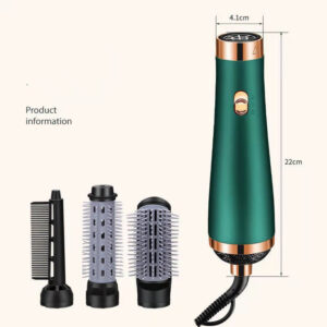 3-in-1 High-Power Hair Dryer, Curler & Straightener