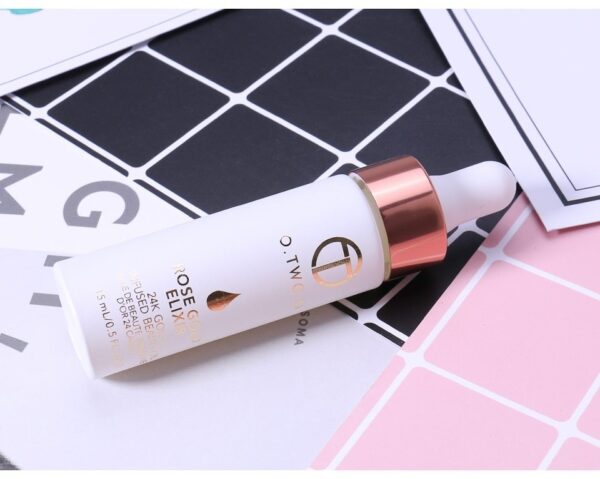 24K Rose Gold Elixir Face Oil - Image 9