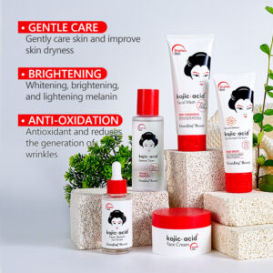 Kojic Acid Toner And Lotion Set Suit Brightening Skin