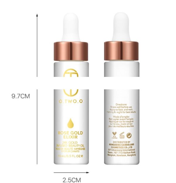24K Rose Gold Elixir Face Oil - Image 2